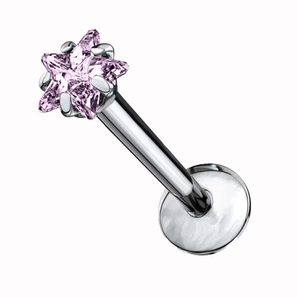 Τιτάνιο Labret Piercing με Ζιργκόν – Υποαλλεργικό & Κομψόstar pink Labret μπαρα διαμαντι σκουλαρικι αυτι τραγος helix medusa Monroe piercing asteri kardia tetragono heart square star round threaded stone kosmima πιρσινγκ lampret λαμπρετ conch diamantaki Τιτάνιο labret piercing με ζιργκόν, διαθέσιμο σε πολλά χρώματα και σχήματα. Βιδωτό και υποαλλεργικό, ιδανικό για διάφορα piercing αυτιού και χειλιού. Labret μπαρα διαμαντι σκουλαρικι αυτι τραγος helix medusa Monroe piercing asteri kardia tetragono heart square star round threaded stone kosmima πιρσινγκ lampret λαμπρετ conch diamantaki