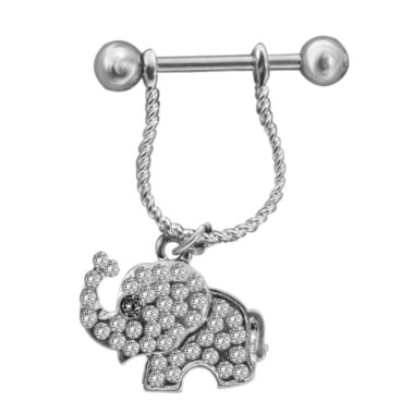 nipple piercing κοσμημα ρωγας στηθος κοσμημα ελεφαντακι ελεφαντασ elepant nipple